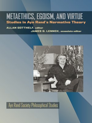 cover image of Metaethics, Egoism, and Virtue